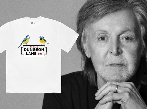 Stella McCartney limitált pólóval köszönti Paul McCartney The Boys of Dungeon Lane albumát