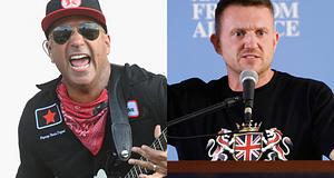 Tom Morello kemény üzenetet küldött Tommy Robinsonnak a Download 2026-on