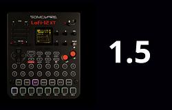 Sonicware LoFi-12 XT: megérkezett az 1.5-ös frissítés