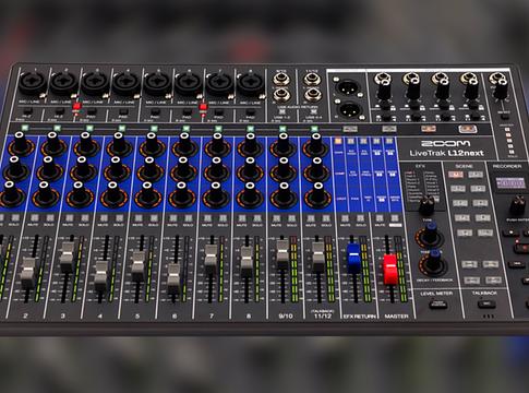 Zoom LiveTrak L12next: Új generációs keverő és rögzítő 32-bites felvétellel