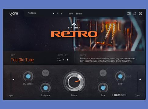 Ujam Finisher Retro: ingyenes vintage multi-FX plugin