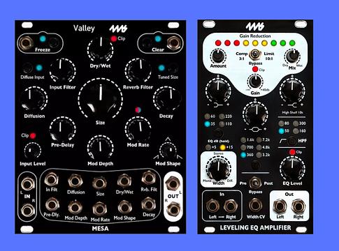 4ms MESA és LEQA: VCV Rack-klasszikus lemezvisszhang és masteringre szabott EQ/kompresszor Eurorackhez