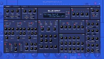 Blue Giant néven éled újjá plugin formájában a Novation Supernova II