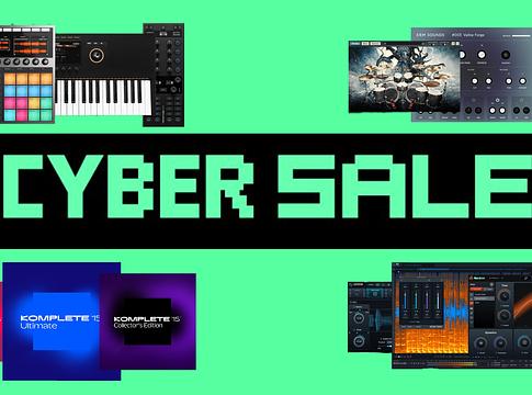 Native Instruments Cyber Sale 2025 – féláras frissítések és komoly hardverkedvezmények