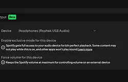 Bit-tökéletes hangzás: új Exkluzív Módot vezetett be a Spotify