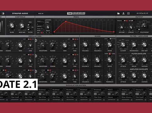 Frissült a Synapse Audio The Legend HZ: megérkezett a 2.1-es csomag