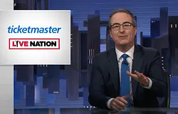 John Oliver a Ticketmasternél árul jegyet, pedig korábban keményen támadta