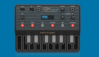 59 euróért megérkezett Európába a Behringer UB-1 micro analóg szintetizátor