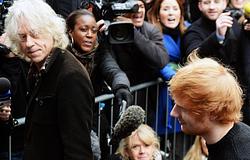 Bob Geldof Ed Sheeran mellé állt a Macklemore-vita közepén