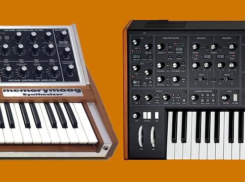 Ingyenes Memorymoog hangszínek érkeztek a Moog Muse-hoz