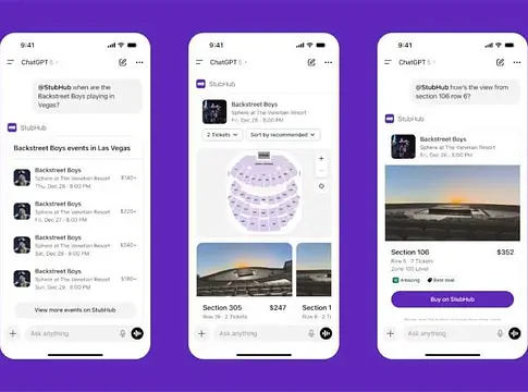StubHub és ChatGPT: új korszak a jegykeresésben