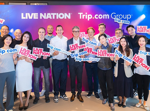 A Live Nation Asia és a Trip.com stratégiai partnersége új szintre emeli a koncertturizmust Ázsiában