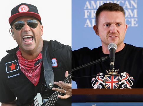 Tom Morello kemény üzenetet küldött Tommy Robinsonnak a Download 2026-on
