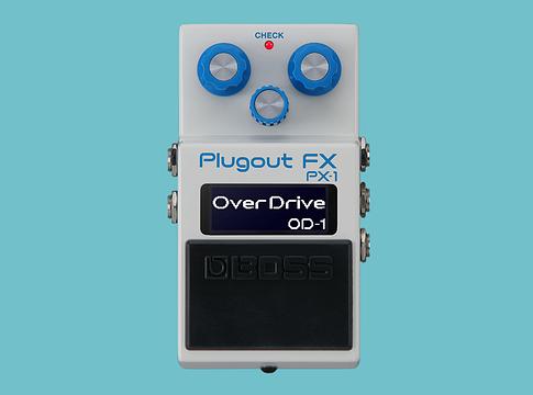 Boss PX-1: Plugout FX pedál a klasszikus Roland effektek digitális emulációjával