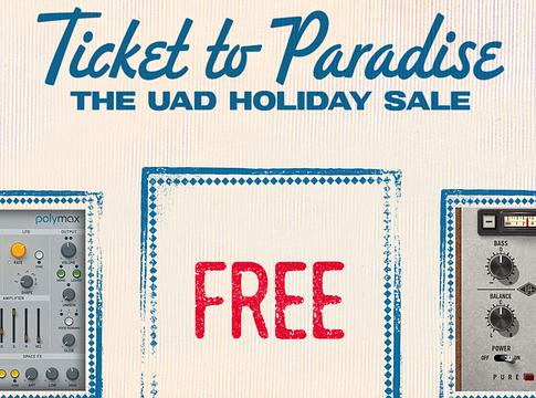 Ingyenes UAD plugin az ünnepekre: tízből választhatsz ajándékot