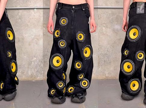 Techno-hangszórós nadrág: a divat és a rave kultúra legújabb őrülete