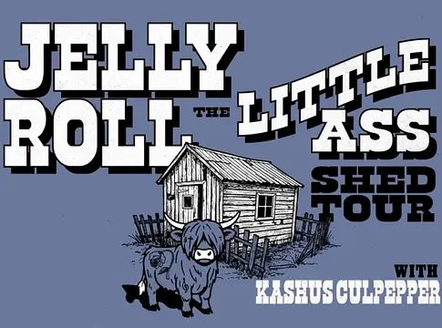 Jelly Roll új turnéra indul: érkezik a „The Little Ass Shed Tour”