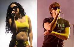 Charli XCX meglepetésvendégként ugrott be a The Strokes Outside Lands-headliner koncertjére