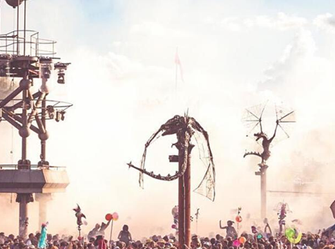 Tűz miatt rövid időre leállt a Fusion Festival