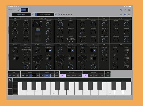 RTMS VAPolyEnsemble: vastag unison hangokra kihegyezett AUv3 szinti iOS-en és macOS-en