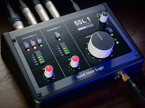 SSL 1: elérhető árú, USB‑C-s hangkártya 32‑bit/192 kHz konverterrel