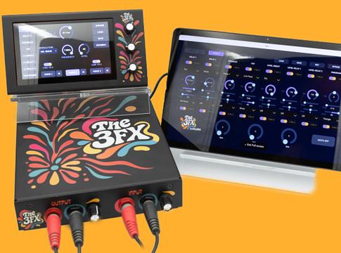 Baloran The 3FX: háromszólamú analóg multi‑FX digitális távvezérléssel