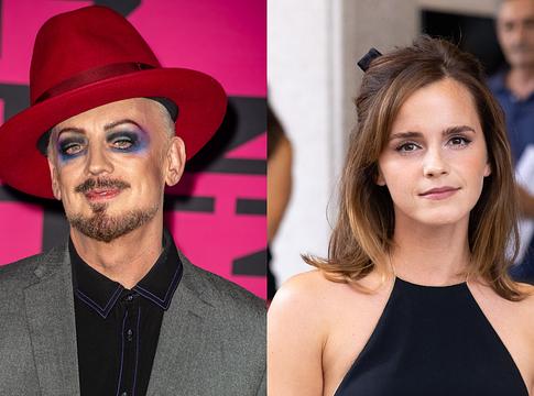 Boy George kiállt Emma Watson mellett J.K. Rowlinggal szemben