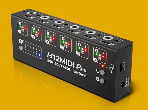 CME H12MIDI Pro: új generációs MIDI központ akár 480 csatornával