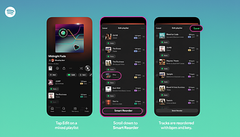 Smart Reorder: új szintre lép a Spotify Mix funkciója
