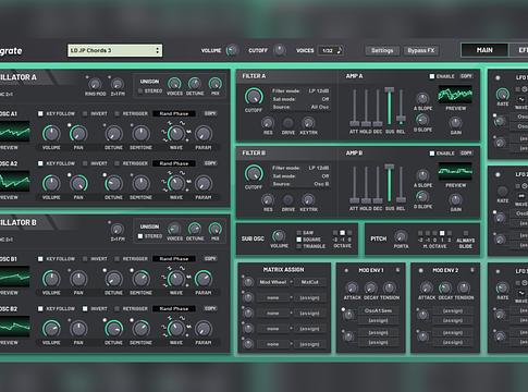 Ingyen érkezett a Nakst Integrate virtuális analóg szintetizátor