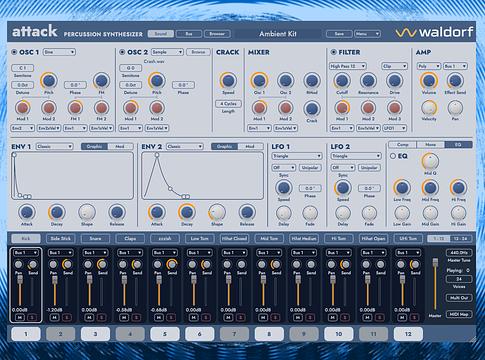 Megújult a Waldorf Attack dob szintetizátor: megérkezett a 3.1-es verzió