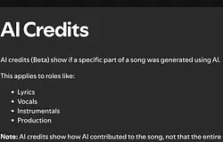 AI a stáblistán: a Spotify új jelölésekkel kísérletezik