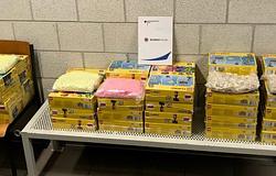 Drogokat rejtettek Lego-kartonokba – 83 kg került elő az A3-ason