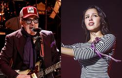 Elvis Costello kiállt Olivia Rodrigo mellett, és odaszúrt az „arrogant” szerzői kredItezőknek