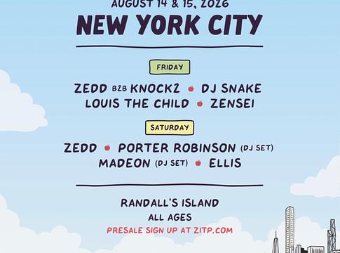 Zedd In The Park először a keleti parton: New Yorkba költözik augusztusban