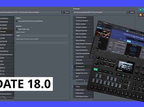 ConvertWithMoss 18: Tonverk-, Omnisphere 3- és régi Roland-támogatás egy ingyenes frissítésben