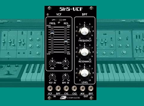 A G-Storm Electro bemutatta az SH5-VCF r2 analóg Eurorack szűrőt