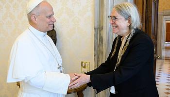 Patti Smith 40 perces audiencián találkozott Pope Leo XIV-vel a Vaticanban: “A spark was lit”