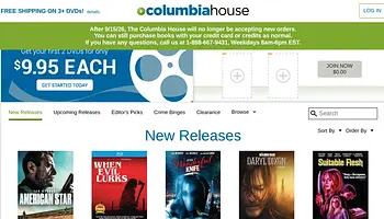 A Columbia House ismét bezár – ezúttal végleg