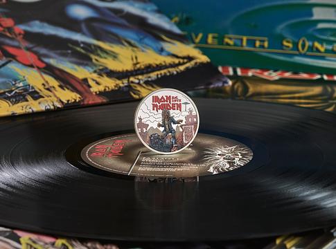 Iron Maiden 50 éves – hivatalos brit érmén Eddie is helyet kapott