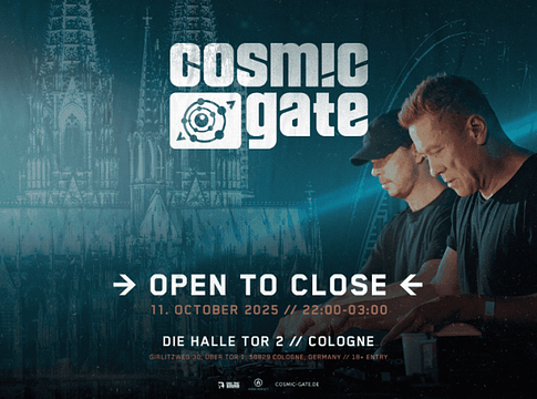 Cosmic Gate különleges 360°-os show-val tér vissza Kölnbe