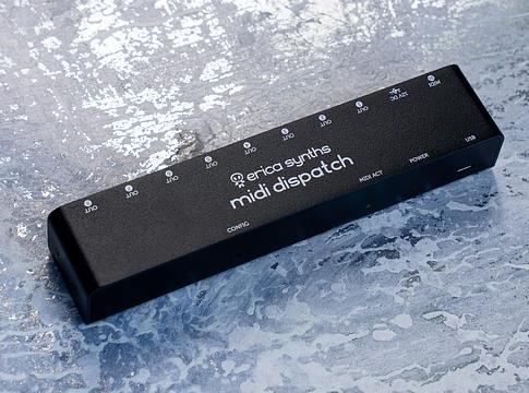 Erica Synths – új MIDI Dispatch a stúdiók központi vezérlőjeként