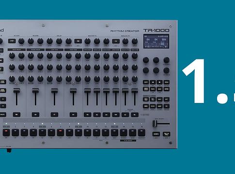 Roland TR-1000: komoly újításokat hoz a friss firmware