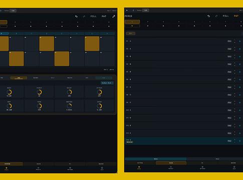 Terrarum Perc8: 8 sávos dobszintetizátor iOS-re és macOS-re