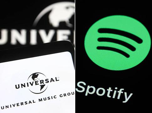 A Universal Music Group 467 millió dollárért adott el Spotify-részvényeket, az előadók is részesülnek belőle