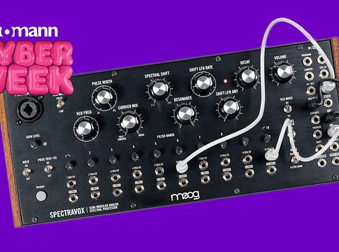 Cyberweek akcióban féláron vihető a Moog Spectravox – a spektrális processzor, amely új dimenziót ad a hangtervezésnek