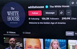 Trump elindítja a Fehér Ház hivatalos TikTok-fiókját