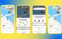 Új Spotify-integráció érkezik a Snapchatbe: a Snap Map már azt is megmutatja, mit hallgatnak a barátaid