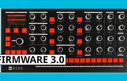 A Melbourne Instruments NINA 3.0 firmware a Braids makrooszcillátorait hozza el a motoros hibrid szintire