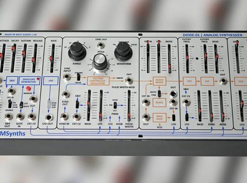 AMSynths Diode-1: új szintetizátor a vintage hangzás szerelmeseinek